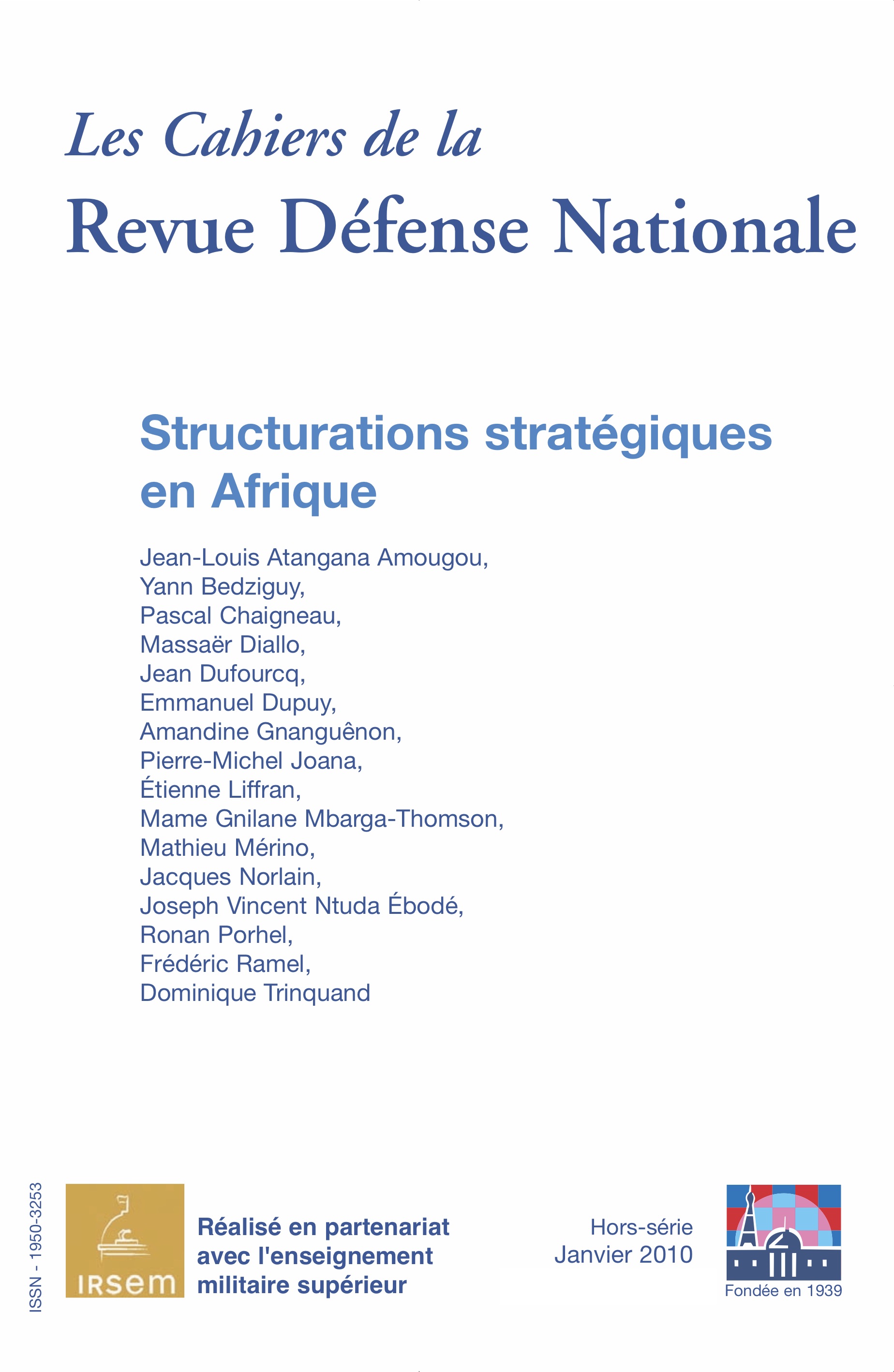 Structurations strat&eacute;giques en Afrique